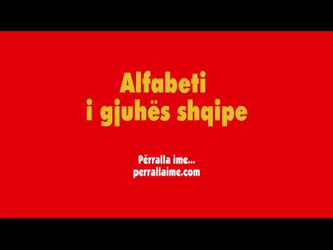 Alfabeti shqip kenge per femije